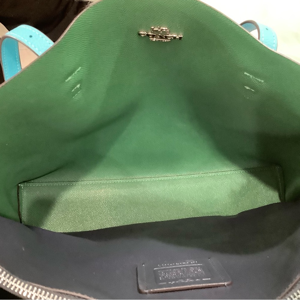 NWT! 🦋 COACH LEATHER MOLLIE TOTE - Picture 12 of 16
